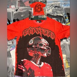 Godspeed Red Graphic Men's Tee